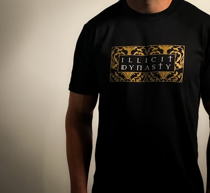 D LUXX BLACK & GOLD T-SHIRT